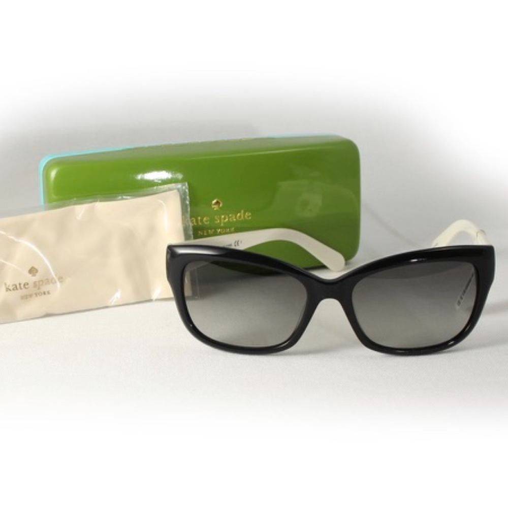 Kate Spade classic Black/White Sunglasses